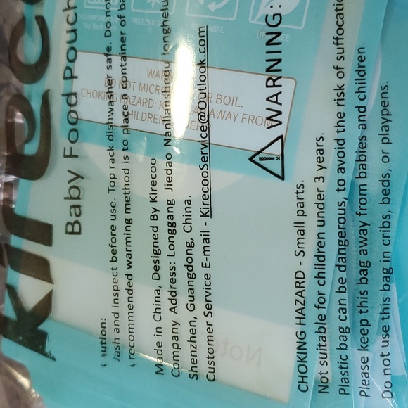 Reusable Baby Food pouches - Picture 3 of 3